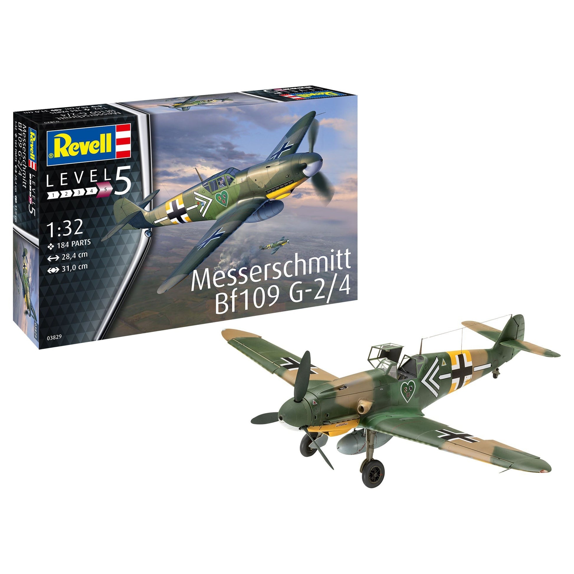 03829 1/32 Messerschmitt Bf109G2/4