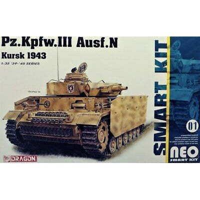6559 1/35 Pz.Kpfw.III Ausf.N Neo Smart Kit Plastic Model Kit