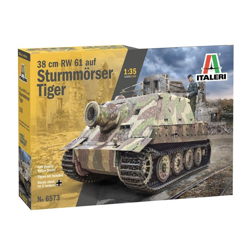 1/35 38cm RW 61 auf Sturmmörser Tiger