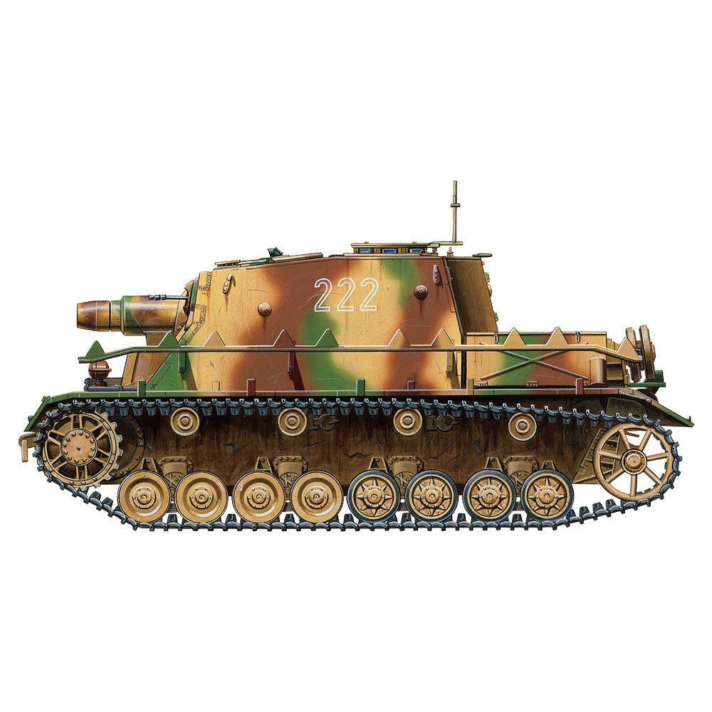 1/35 Sd.Kfz.166 Sturmpanzer IV German Assault Tank IV Brummbar Late Production