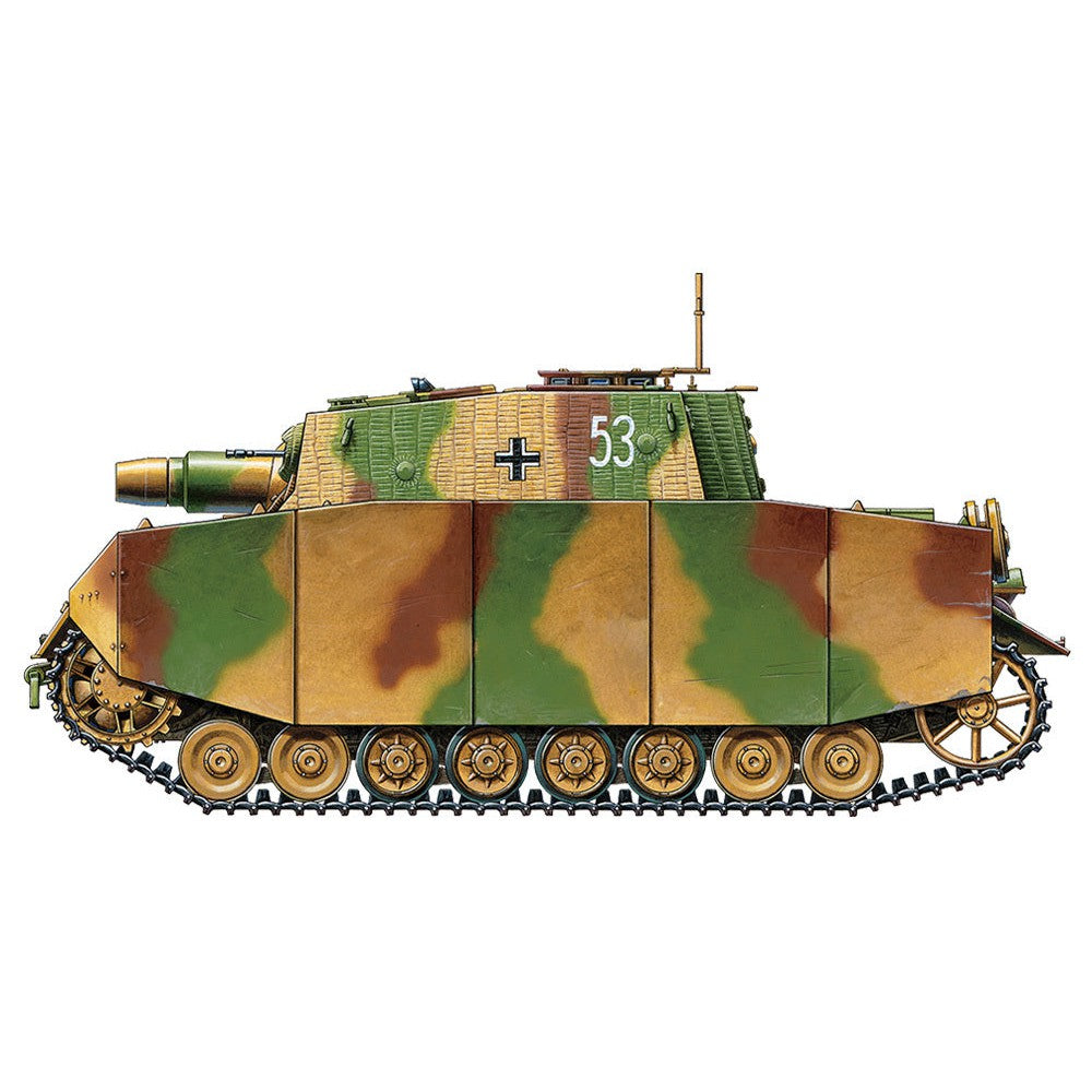 1/35 Sd.Kfz.166 Sturmpanzer IV German Assault Tank IV Brummbar Late Production