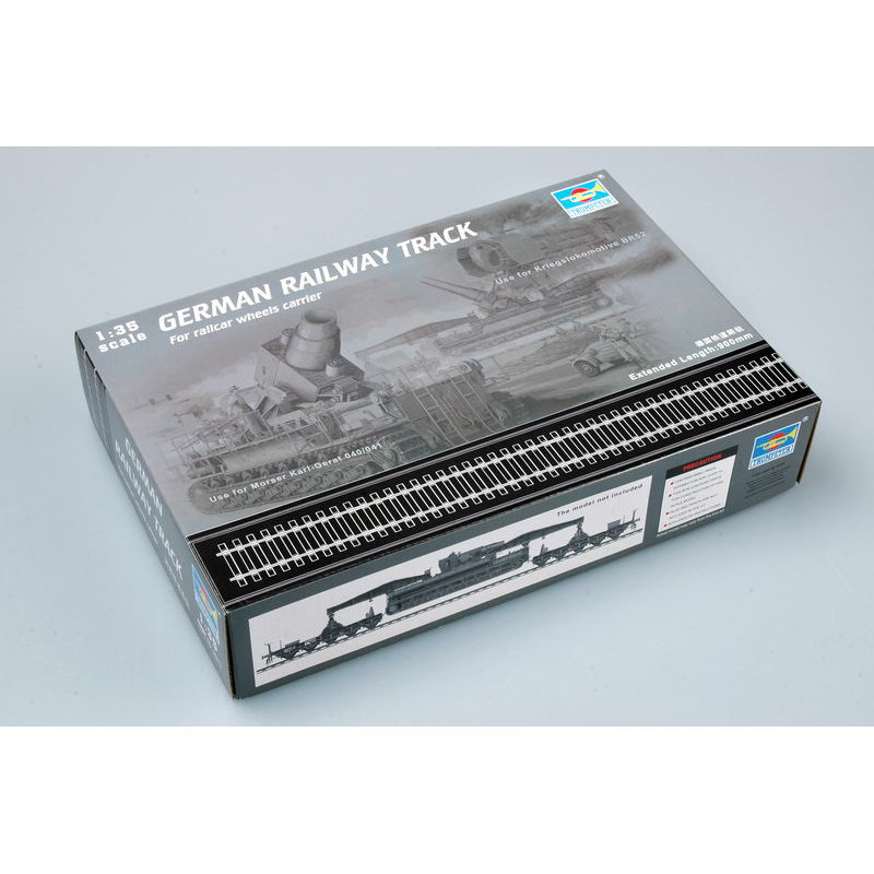 00213 1/35 German Railway Track Set Plastic Model Kit