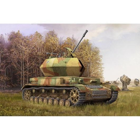 01520 1/35 German 3.7cm Flak 43 Flakpanzer IV Ostwind Plastic Model Kit