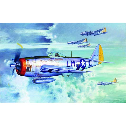02263 1/32 P47D Thunderbolt Plastic Model Kit