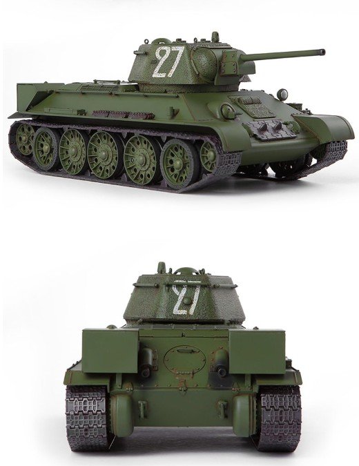 13505 1/35 USSR T34/76 No.183 Factory Production Plastic Model Kit