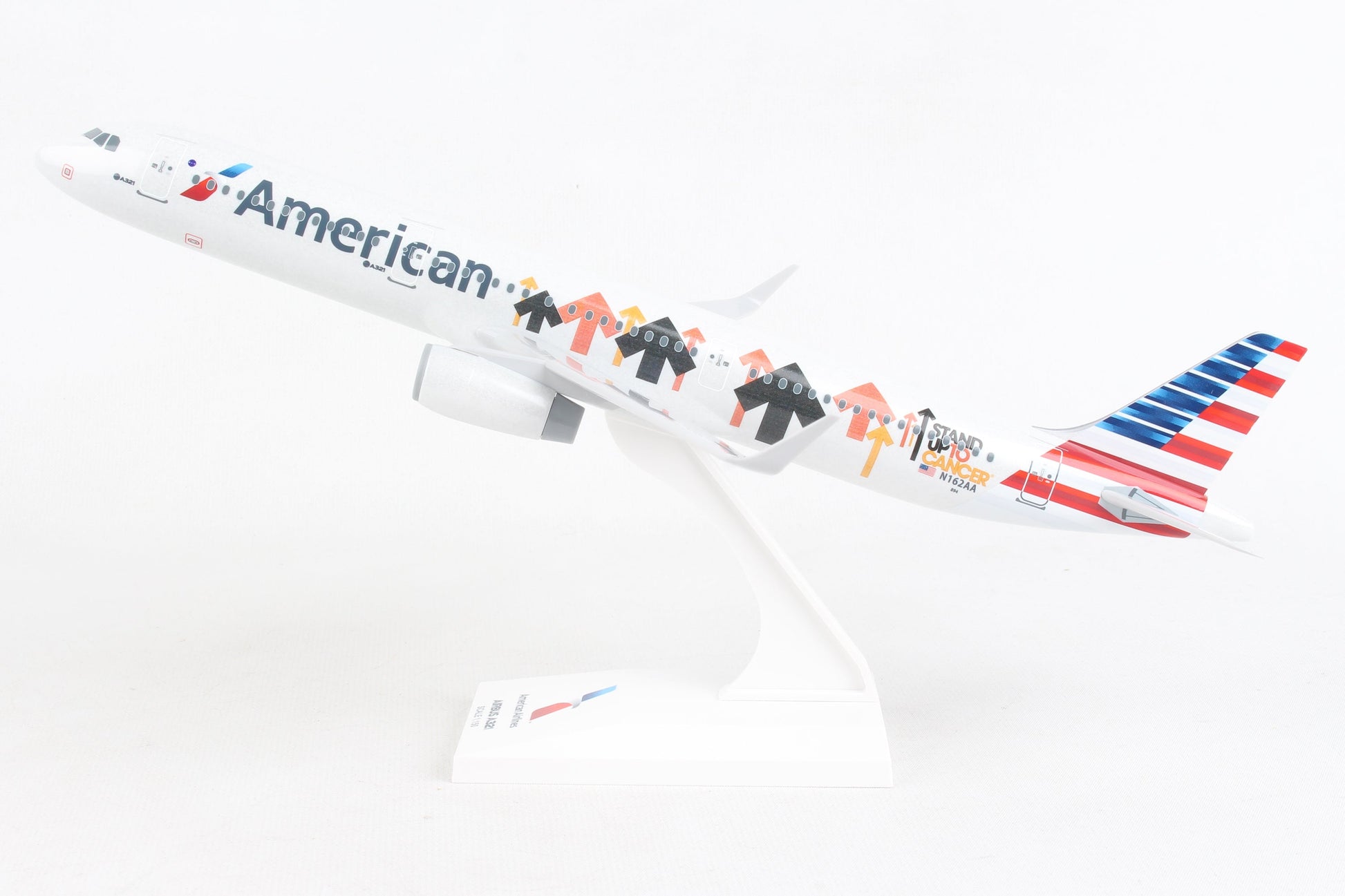 SKR1061 SKYMARKS AMERICAN A321 1/150 STAND UP TO CANCER