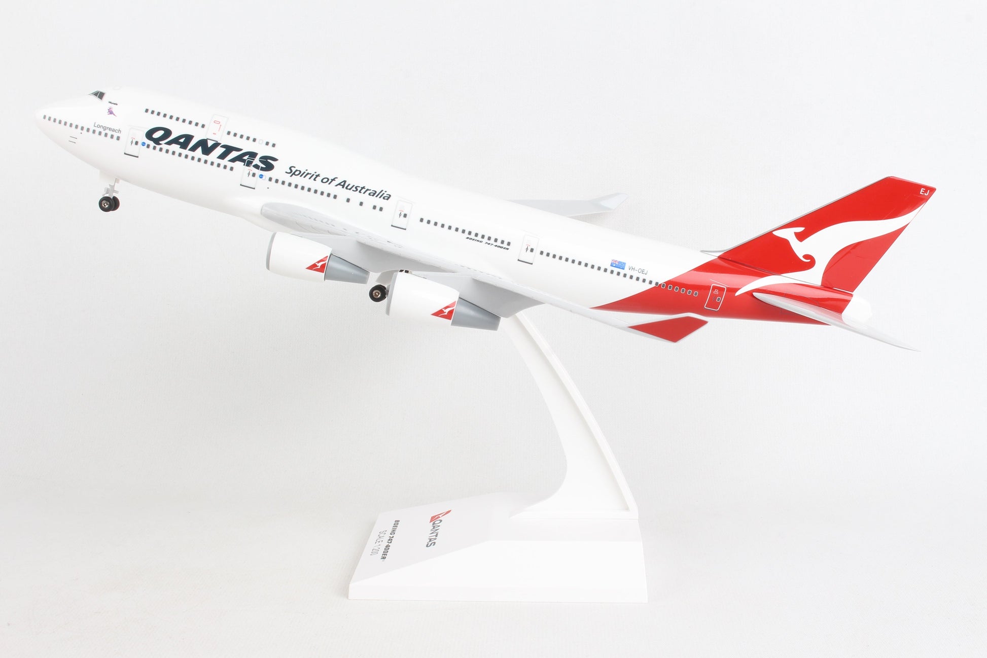 SKR1064 SKYMARKS QANTAS 747-400 1/200 FINAL FLIGHT REG#VH-OEJ