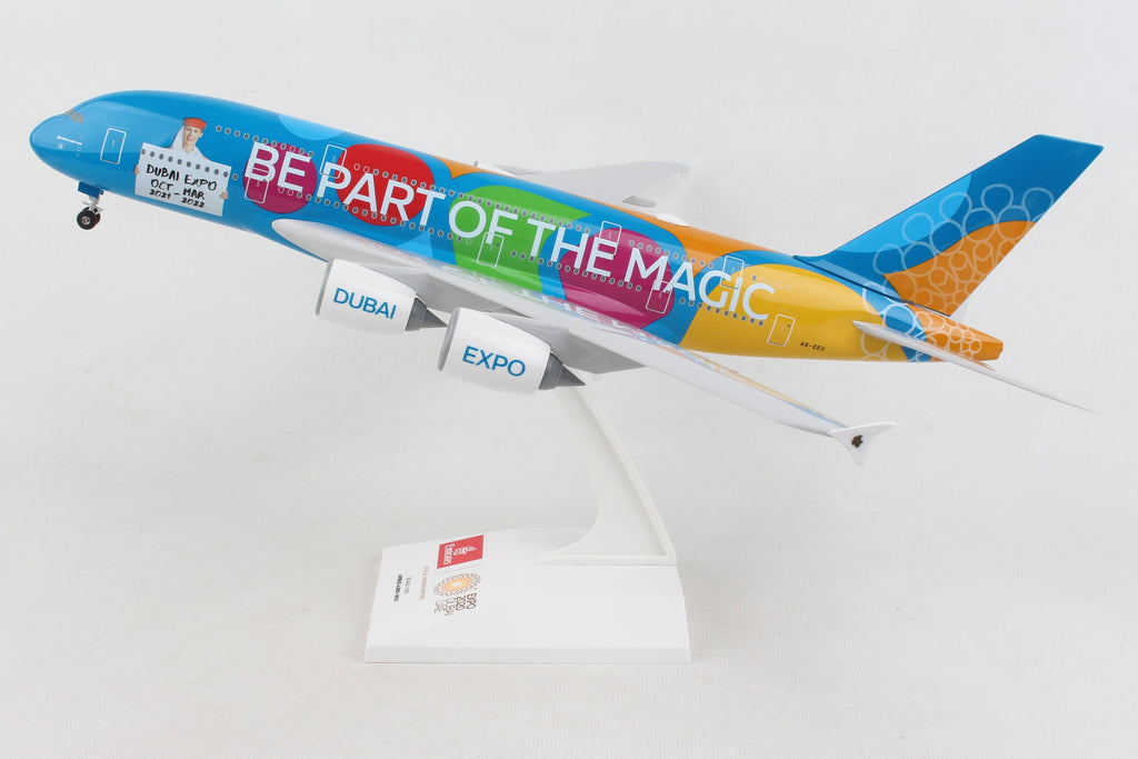 SKR1101  SKYMARKS EMIRATES A380 1/200 DUBAI EXPO W/GEAR