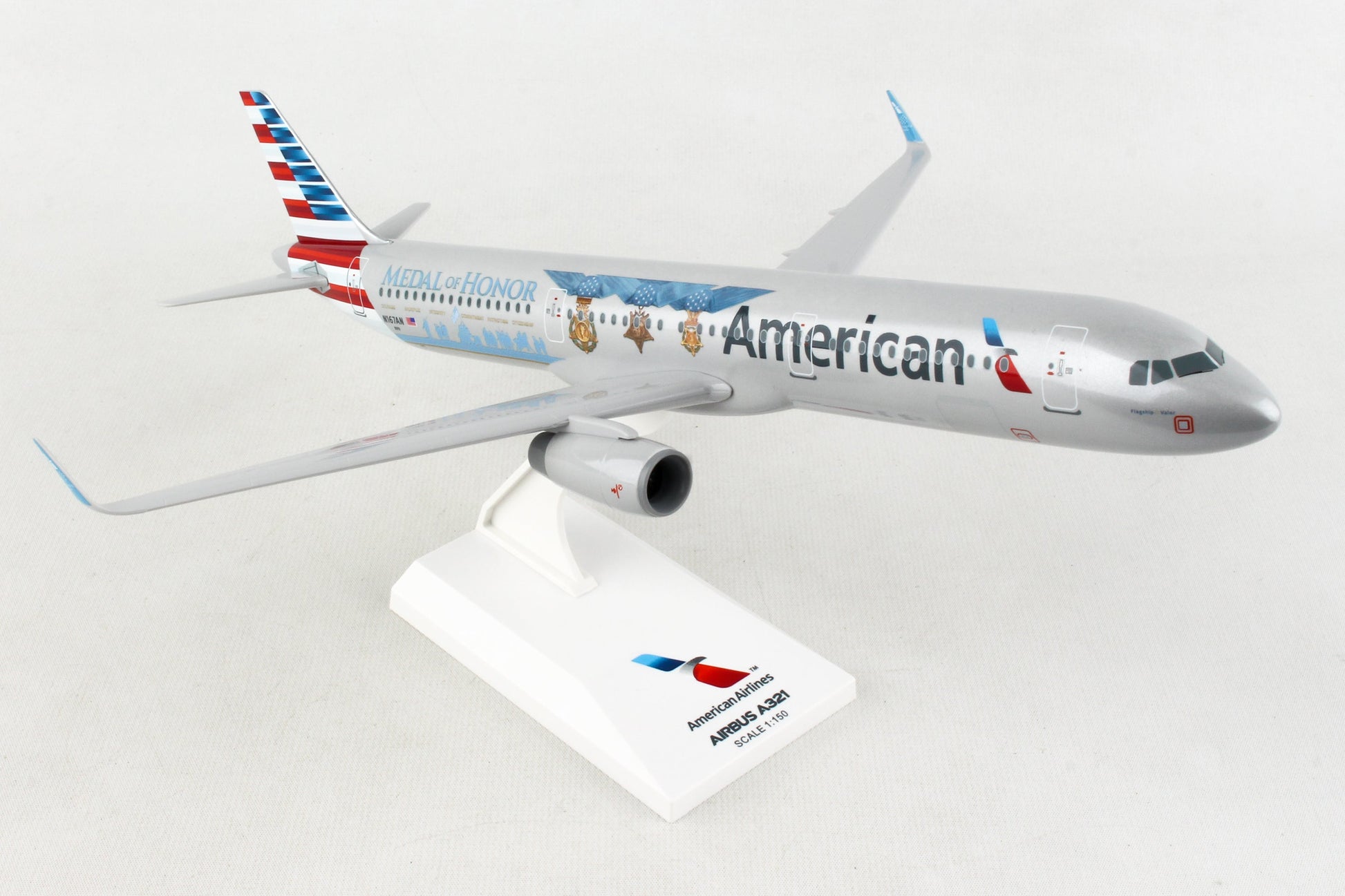 SKR1114  SkyMarks Ameircan A321 1/150 Medal of Honor
