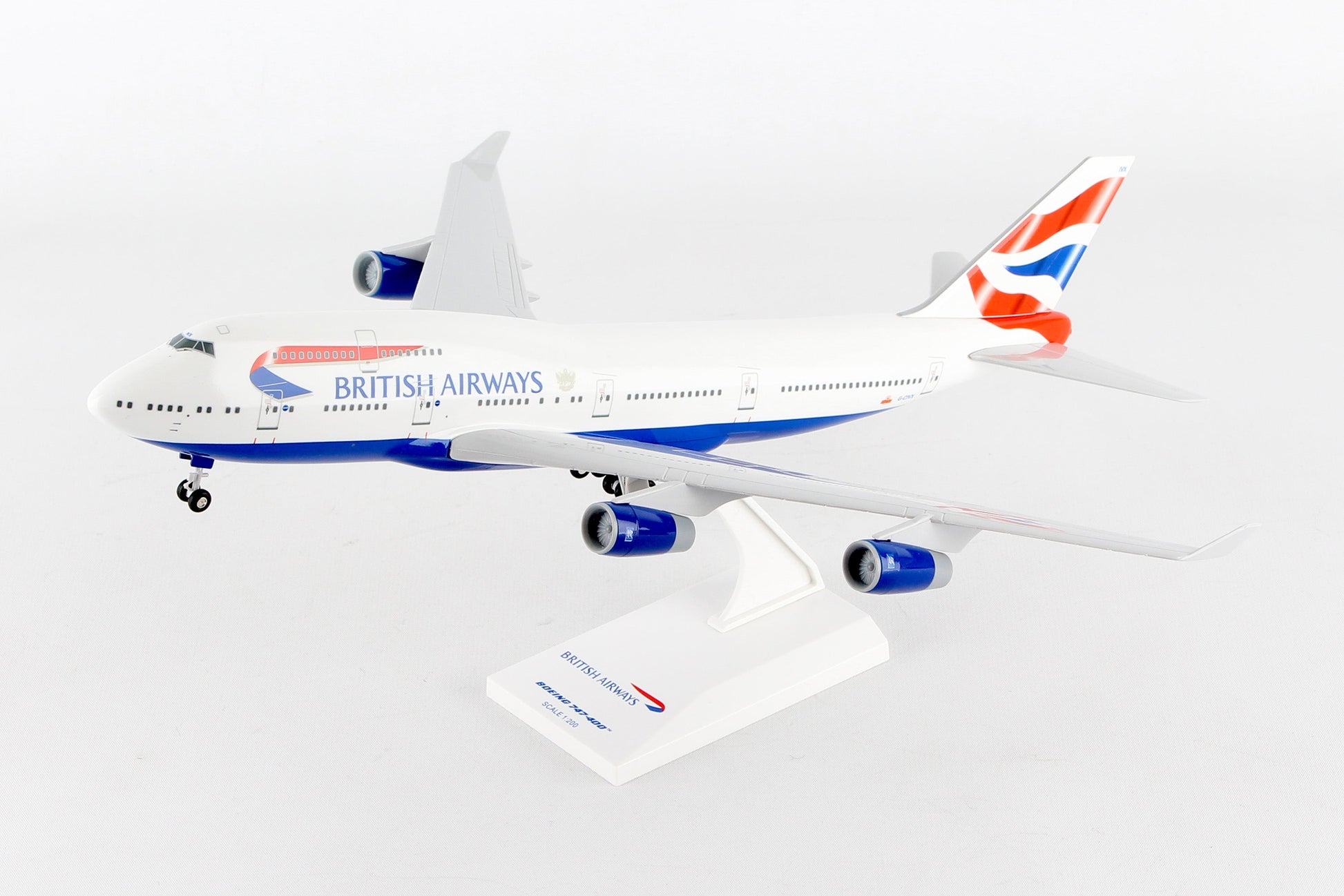 SKR304 SKYMARKS BRITISH AIRWAYS B747-400 1/200 W/GEAR